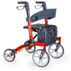 Cuvria rollator red