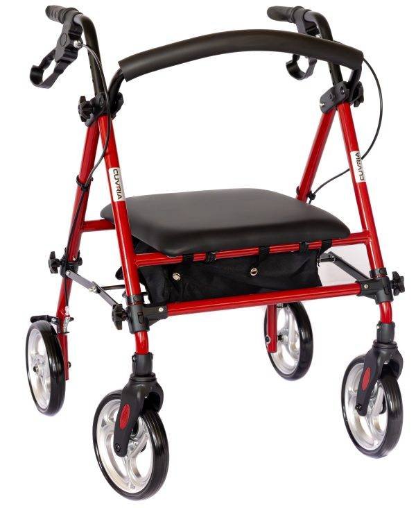 Cuvria Australia Rollator - CLASSIC RED